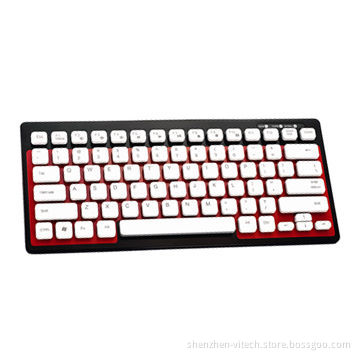 Bluetooth Mini keyboard, fashion and mini design, laser technical, support several language